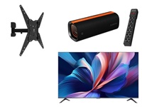 KIT TV XIAOMI 65 QLED + BOCINA + RACK + REGLETA